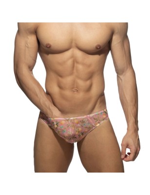 SLIP BIKINI GARDEN CITRON ROSE AD1371 - ADDICTED