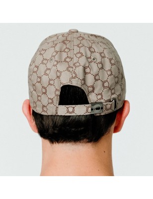 CASQUETTE ICONE LOGOS MARRON 10021121 - CHABRAND