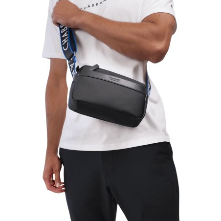 MINI SACOCHE SAINT ANTOINE NOIR ET BLEU - 81042109 - CHABRAND