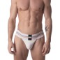 JOCK STRAP PRIDE PROUD BLANC 92131 - BARCODE JOCK STRAP PRIDE PROUD BLANC 92131 - BARCODE