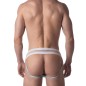 JOCK STRAP PRIDE PROUD BLANC 92131 - BARCODE JOCK STRAP PRIDE PROUD BLANC 92131 - BARCODE