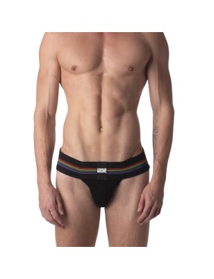 JOCK STRAP PRIDE PROUD NOIR 92131 - BARCODE