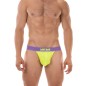 JOCKSTRAP ARLO JAUNE FLUO ET VIOLET 92509 - BARCODE