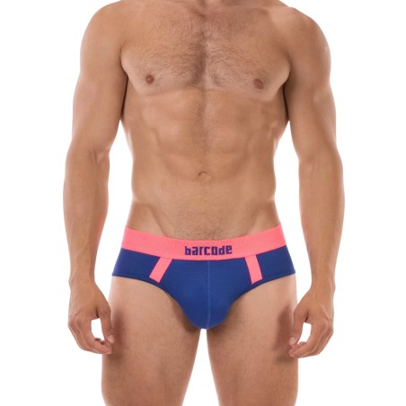 SLIP SONNY ROSE FLUO ET BLEU 92508 - BARCODE
