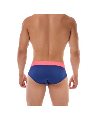 SLIP SONNY ROSE FLUO ET BLEU 92508 - BARCODE