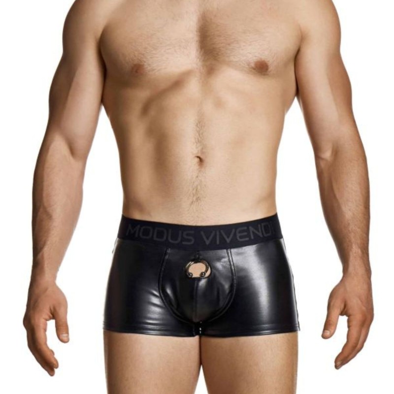 BOXER BOTTOMLESS PRINCE ALBERT NOIR 12521 - MODUS VIVENDI BOXER BOTTOMLESS PRINCE ALBERT NOIR 12521 - MODUS VIVENDI