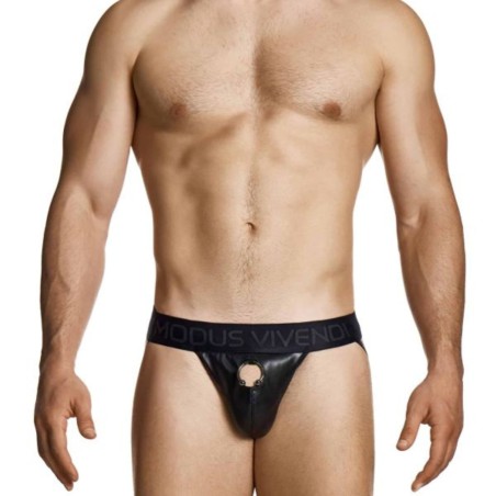 JOCKSTRAP PRINCE ALBERT NOIR 12512 - MODUS VIVENDI