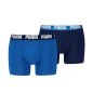PACK DE 2 BOXERS BASICS EVERYDAY BLEU 701226387 - PUMA