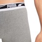 PACK DE 2 BOXERS BASICS EVERYDAY GRIS ET NOIR 701226392 - PUMA