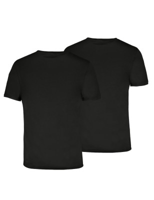 PACK DE DEUX T SHIRT COL ROND MANCHES COURTES NOIRS 701235920 - PUMA