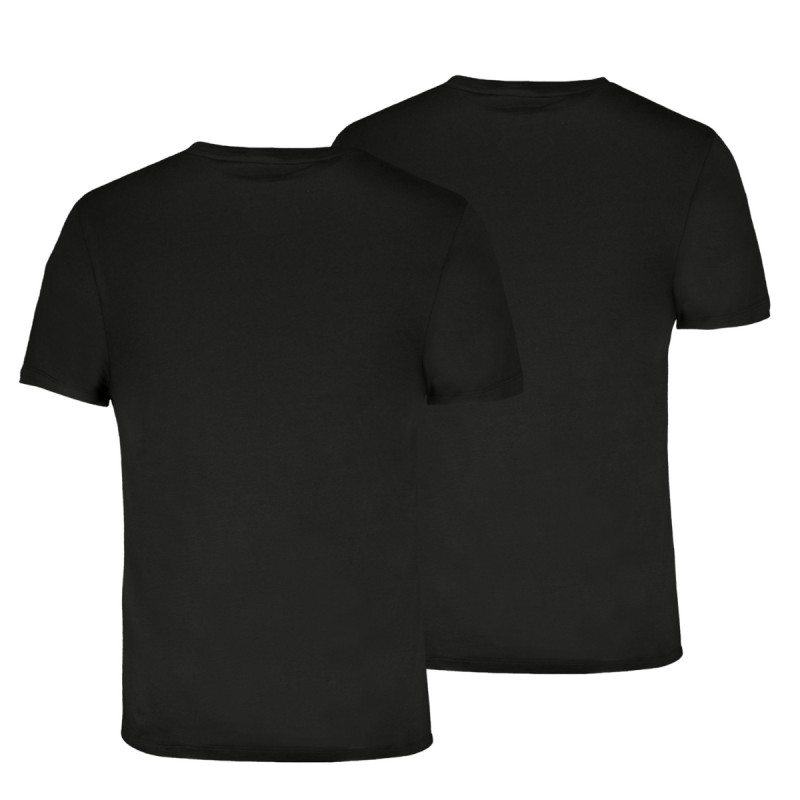 PACK DE DEUX T SHIRT COL ROND MANCHES COURTES NOIRS 701235920 - PUMA