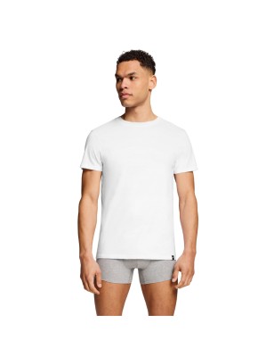 PACK DE DEUX T SHIRT COL ROND MANCHES COURTES BLANCS 701235920 - PUMA