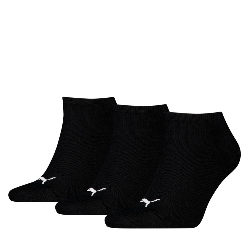 LOT DE 3 PAIRES CHAUSSETTES INVISIBLES NOIRES 701231277 - PUMA LOT DE 3 PAIRES CHAUSSETTES INVISIBLES NOIRES 701231277 - PUMA