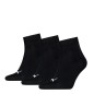 LOT DE 3 PAIRES DE CHAUSSETTES QUARTER  NOIRES 701230337  - PUMA