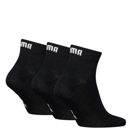 LOT DE 3 PAIRES DE CHAUSSETTES QUARTER  NOIRES 701230337  - PUMA