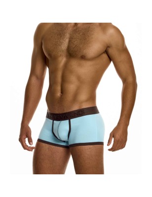 BOXER DYNAMIC BLEU CIEL ET MARRON  - MODUS VIVENDI