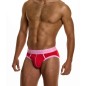SLIP CLASSIQUE DYNAMIC ROUGE ET ROSE - MODUS VIVENDI SLIP CLASSIQUE DYNAMIC ROUGE ET ROSE - MODUS VIVENDI