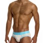 SLIP CLASSIQUE DYNAMIC BEIGE ET BLEU CIEL - MODUS VIVENDI SLIP CLASSIQUE DYNAMIC BEIGE ET BLEU CIEL - MODUS VIVENDI