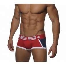 ES 224 BOXER SPORTIVE STRIPES ROUGE MARINE