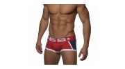 ES 224 BOXER SPORTIVE STRIPES ROUGE MARINE