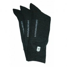 ARMANI CHAUSSETTES GRISE PACK DE 3