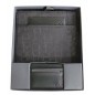 CKJ - HOUSSE IPAD NOIR  JACQUARD ET PORTE CARTES  EN COFFRET