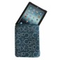 CKJ - HOUSSE IPAD JACQUARD VERT LOGOTE BEIGE