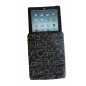 CKJ - HOUSSE IPAD JACQUARD NOIR LOGOTE BEIGE CKJ - HOUSSE IPAD JACQUARD NOIR LOGOTE BEIGE