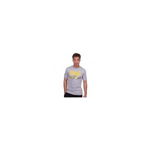 EVERLAST - TEE SHIRT STAMPES GRIS EVERLAST - TEE SHIRT STAMPES GRIS