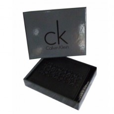 Portefeuille Elegance Calvin Klein Cuir marron horizontal