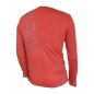 CKJ – T-SHIRT MANCHE LONGUE ROUGE COL ROND  CMP13R