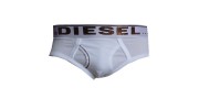 DIESEL SLIP BLANC TRENT LOGO DORE