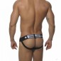 ES UN033 JOCK STRAP STUDDED RAYE PUSH UP NOIR
