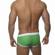 ES MAILLOT DE BAIN 1001 EUROPE  VERT-BLANC AVEC PACK UP