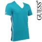 GUESS - T-SHIRT TURQUOISE STAZ UC7U2A