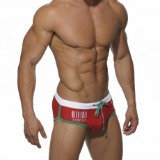 ES COLLECTION - MAILLOT DE BAIN SKYROS 1312 – ROUGE
