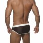 ES COLLECTION - SLIP DE BAIN SAMOA 1320 – MARRON