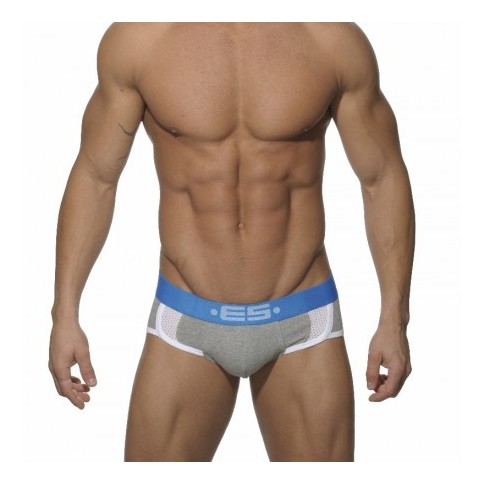 ES UN020 SLIP COMBI SPORTIVE GRIS
