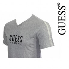 GUESS - T-SHIRT GRIS CHINE RAY UE7U2A