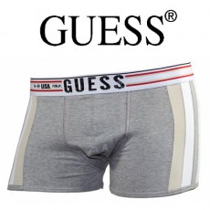 GUESS - BOXER HOMME RAY GRIS CHINE UE7U19