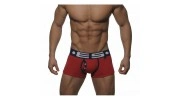ES UN008 BOXER MODAL OPEN FLY ROUGE/NOIR