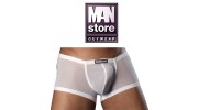 MANSTORE M101 BUNGEE PANTS BLANC