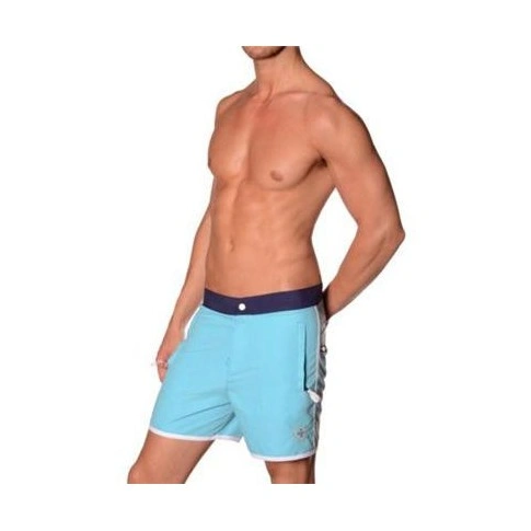 SHORT DE BAIN 7220 PALISADES TURQUOISE CHRISTIAN ANDREW