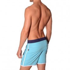 SHORT DE BAIN 7220 PALISADES TURQUOISE CHRISTIAN ANDREW