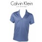 CK SWIMWEAR - T-SHIRT COL POLO EN V VIOLET 58233Z3-146