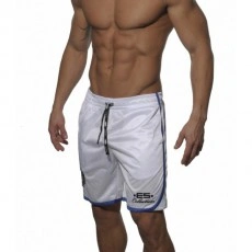 ES – SHORT DE SPORT BASKETBALL 190 BLANC