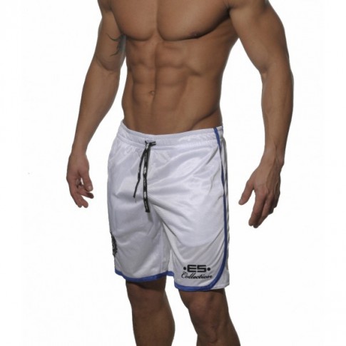 ES – SHORT DE SPORT BASKETBALL 190 BLANC