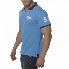 ES POLO SLIM FIT BLEU SURF POLO01-C209