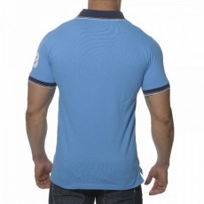 ES POLO SLIM FIT BLEU SURF POLO01-C209
