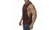 ES TS041  DEBARDEUR  MESH COMBI LOW RIDER ROUGE